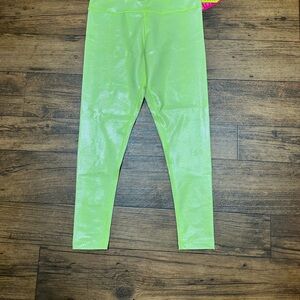 Zumba Fitness Neon Green Leggings